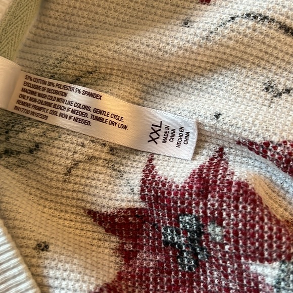 GILLIGAN O’MALLEY Women’s sleepwear top Size XXL - Picture 4 of 4